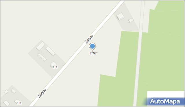 Stare Zadybie, Stare Zadybie, 112A, mapa Stare Zadybie