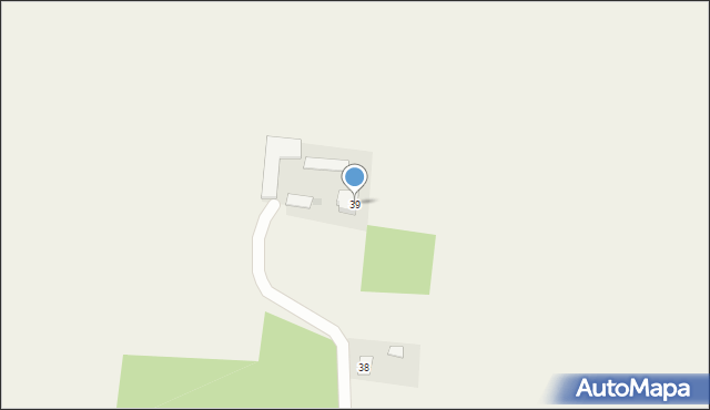 Stare Zadybie, Stare Zadybie, 39, mapa Stare Zadybie