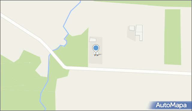 Stare Zadybie, Stare Zadybie, 90a, mapa Stare Zadybie