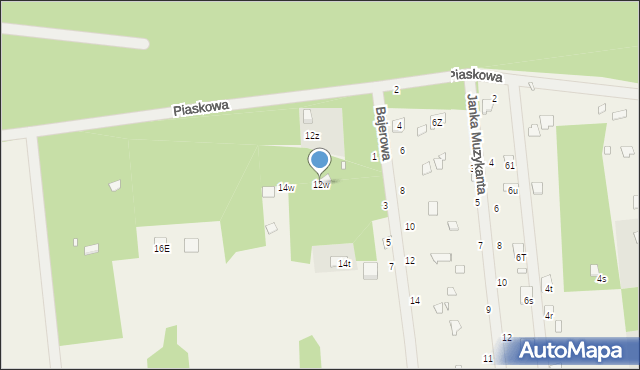 Stare Załubice, Stare Załubice, 12w, mapa Stare Załubice