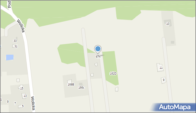 Stare Załubice, Stare Załubice, 67h, mapa Stare Załubice