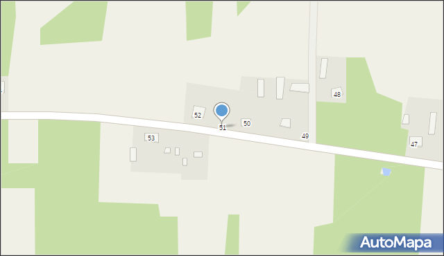 Stare Załucze, Stare Załucze, 51, mapa Stare Załucze