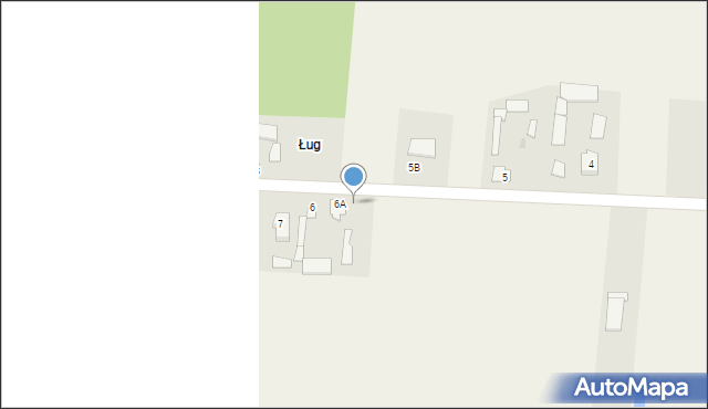 Stare Zawady, Stare Zawady, 6b, mapa Stare Zawady