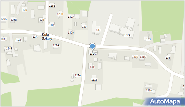 Stare Żukowice, Stare Żukowice, 131A, mapa Stare Żukowice