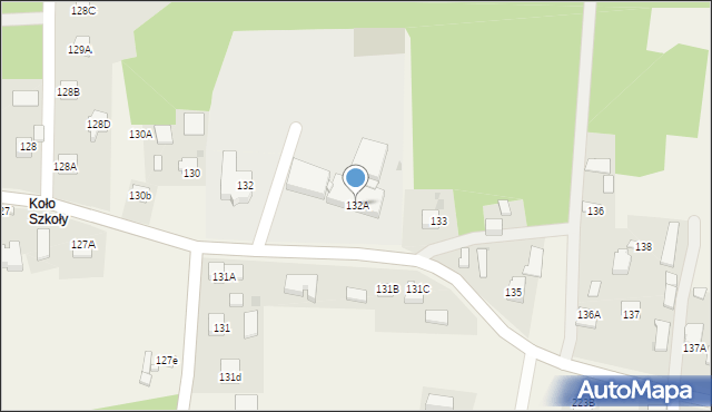 Stare Żukowice, Stare Żukowice, 132A, mapa Stare Żukowice