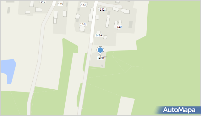 Stare Żukowice, Stare Żukowice, 142B, mapa Stare Żukowice