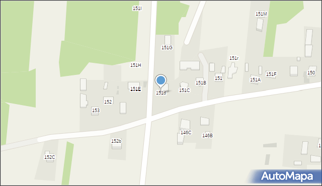 Stare Żukowice, Stare Żukowice, 151d, mapa Stare Żukowice