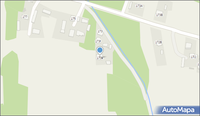 Stare Żukowice, Stare Żukowice, 173e, mapa Stare Żukowice