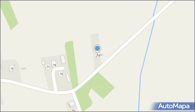 Stare Żukowice, Stare Żukowice, 174, mapa Stare Żukowice