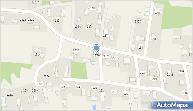 Stare Żukowice, Stare Żukowice, 223A, mapa Stare Żukowice