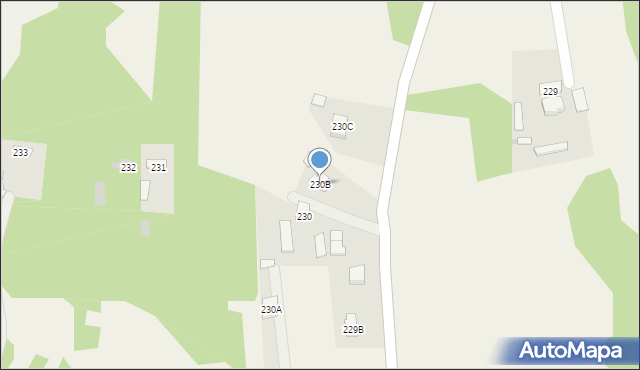 Stare Żukowice, Stare Żukowice, 230B, mapa Stare Żukowice
