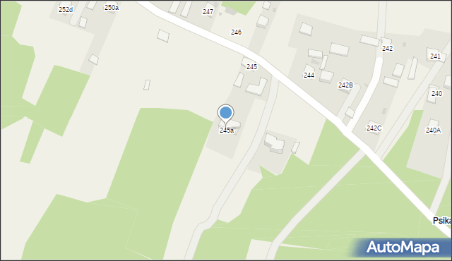 Stare Żukowice, Stare Żukowice, 245a, mapa Stare Żukowice