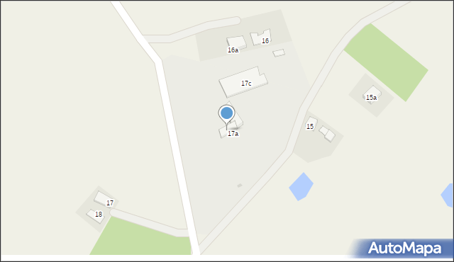 Starkowa Huta, Starkowa Huta, 17b, mapa Starkowa Huta