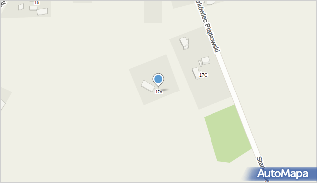 Starkówiec Piątkowski, Starkówiec Piątkowski, 17a, mapa Starkówiec Piątkowski