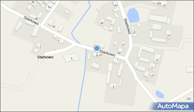 Starkowo, Starkowo, 6, mapa Starkowo