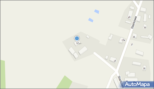 Starkowo, Starkowo, 18, mapa Starkowo