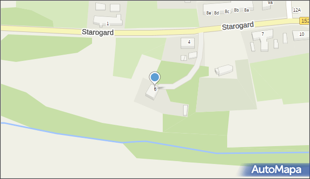 Starogard, Starogard, 6, mapa Starogard