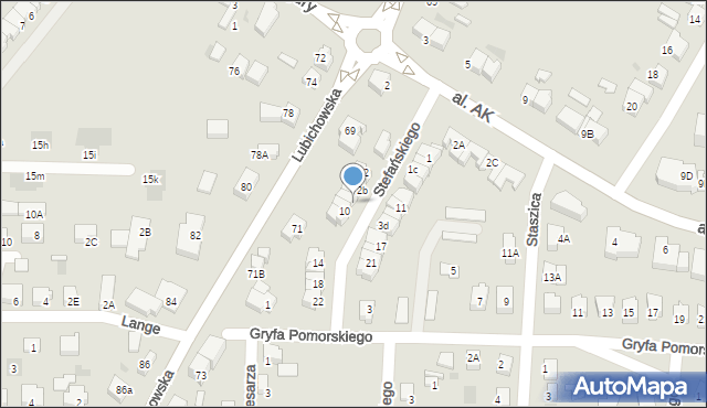 Starogard Gdański, Stefańskiego Walentego, 2d, mapa Starogard Gdański