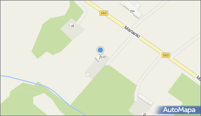 Starorypin Rządowy, Starorypin Rządowy, 27, mapa Starorypin Rządowy