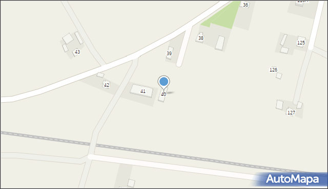 Starościce, Starościce, 40, mapa Starościce