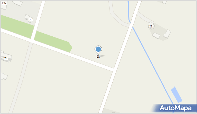 Starościn, Starościn, 22, mapa Starościn