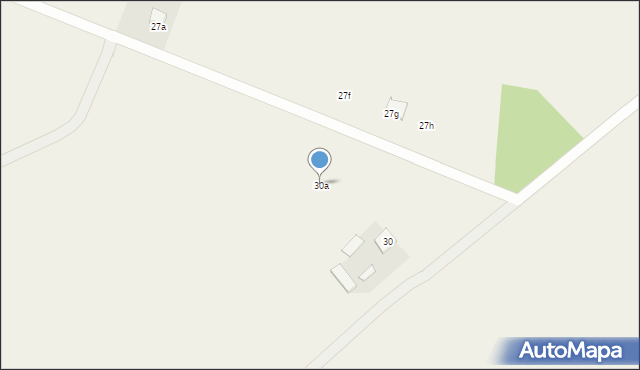 Starościn, Starościn, 30a, mapa Starościn