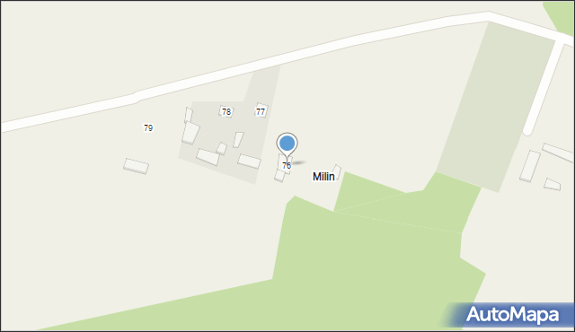 Starościn, Starościn, 76, mapa Starościn