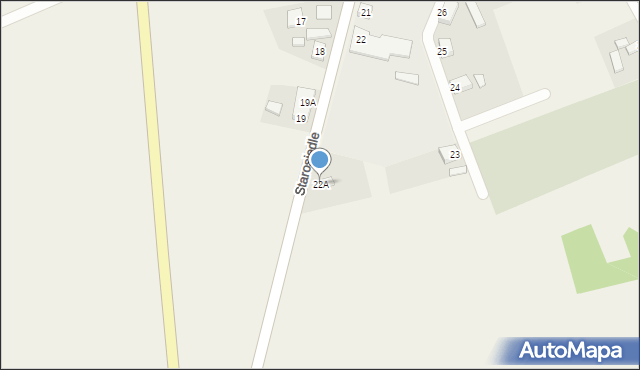 Starosiedle, Starosiedle, 22A, mapa Starosiedle