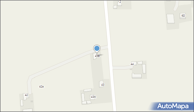 Staroźreby, Staroźreby-Kolonia, 43B, mapa Staroźreby
