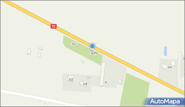 Stary Adamów, Stary Adamów, 31A, mapa Stary Adamów