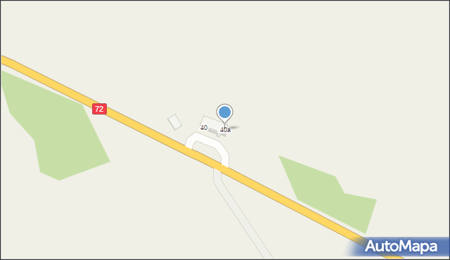 Stary Adamów, Stary Adamów, 40a, mapa Stary Adamów