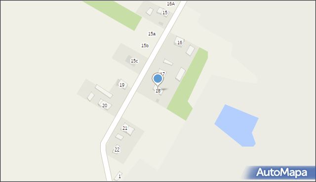 Stary Barcik, Stary Barcik, 18, mapa Stary Barcik