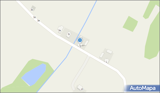 Stary Białynin, Stary Białynin, 3, mapa Stary Białynin