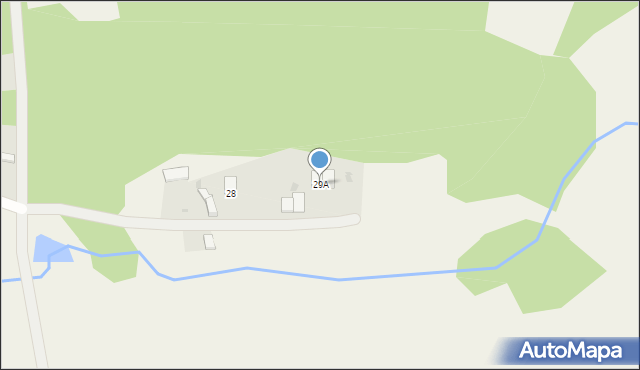 Stary Błeszyn, Stary Błeszyn, 29A, mapa Stary Błeszyn