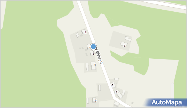 Stary Błeszyn, Stary Błeszyn, 4, mapa Stary Błeszyn
