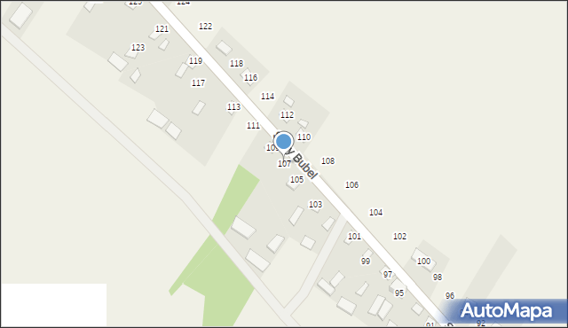 Stary Bubel, Stary Bubel, 107, mapa Stary Bubel