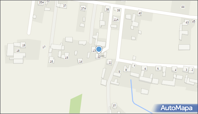 Stary Bugaj, Stary Bugaj, 12, mapa Stary Bugaj