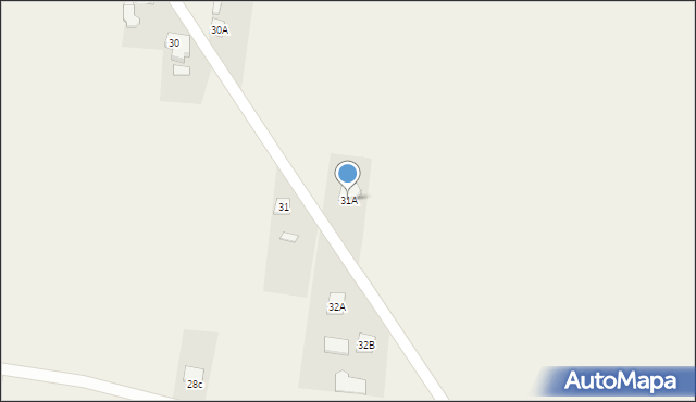 Stary Bugaj, Stary Bugaj, 31A, mapa Stary Bugaj