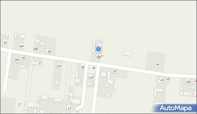 Stary Bugaj, Stary Bugaj, 38A, mapa Stary Bugaj