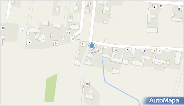 Stary Bugaj, Stary Bugaj, 9, mapa Stary Bugaj