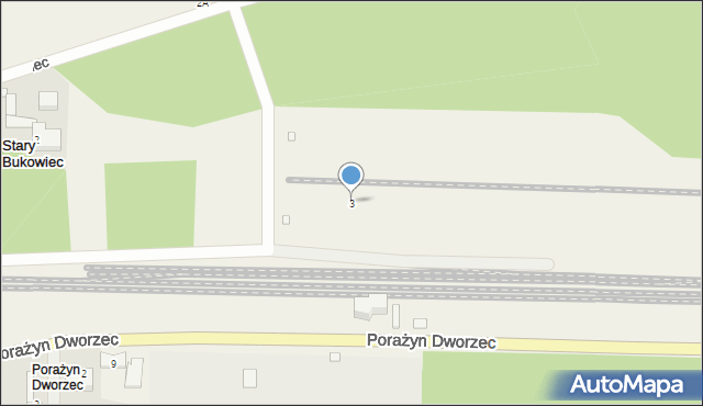 Stary Bukowiec, Stary Bukowiec, 3, mapa Stary Bukowiec