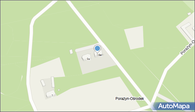 Stary Bukowiec, Stary Bukowiec, 8b, mapa Stary Bukowiec