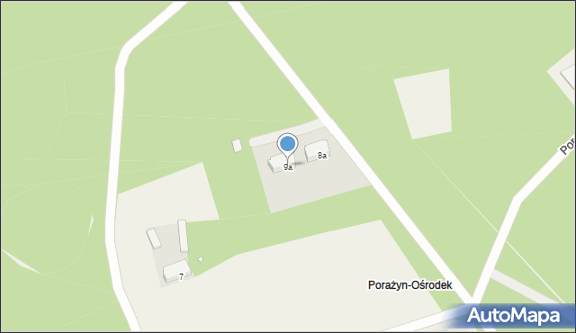 Stary Bukowiec, Stary Bukowiec, 9a, mapa Stary Bukowiec