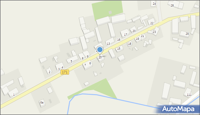 Stary Chwalim, Stary Chwalim, 10, mapa Stary Chwalim