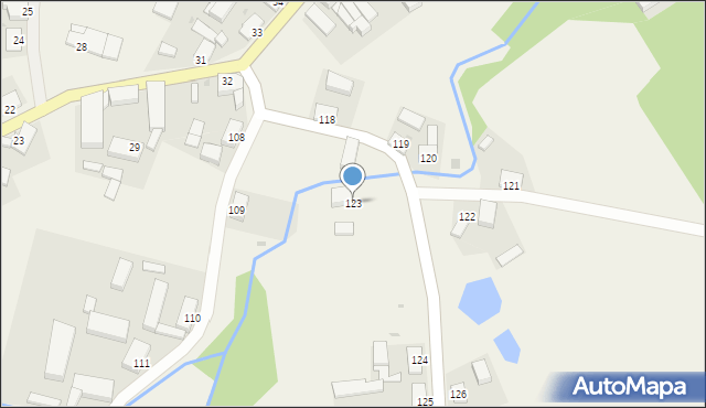 Stary Chwalim, Stary Chwalim, 123, mapa Stary Chwalim