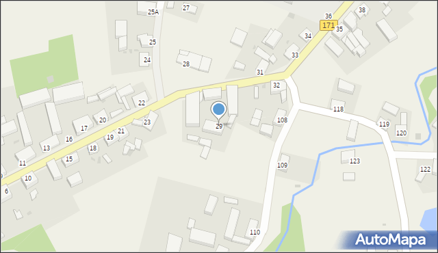 Stary Chwalim, Stary Chwalim, 29, mapa Stary Chwalim
