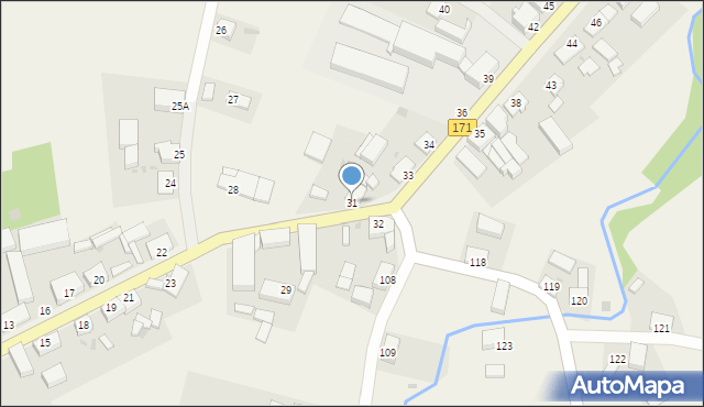 Stary Chwalim, Stary Chwalim, 31, mapa Stary Chwalim