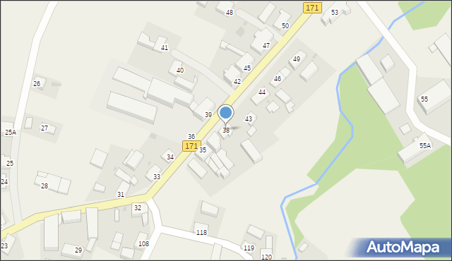 Stary Chwalim, Stary Chwalim, 38, mapa Stary Chwalim