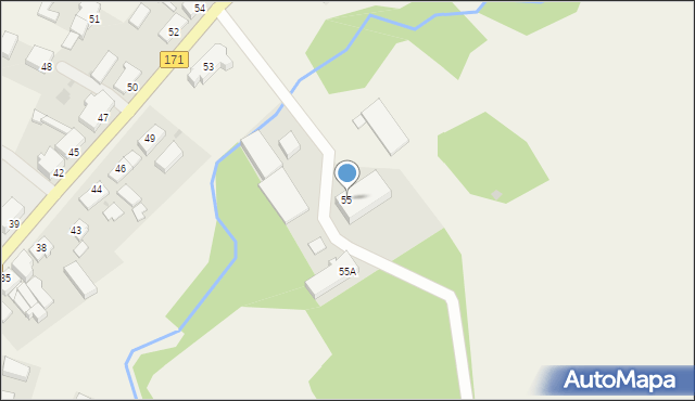 Stary Chwalim, Stary Chwalim, 55, mapa Stary Chwalim