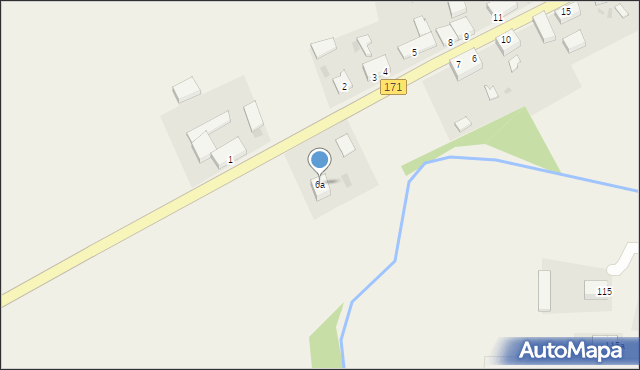 Stary Chwalim, Stary Chwalim, 6a, mapa Stary Chwalim